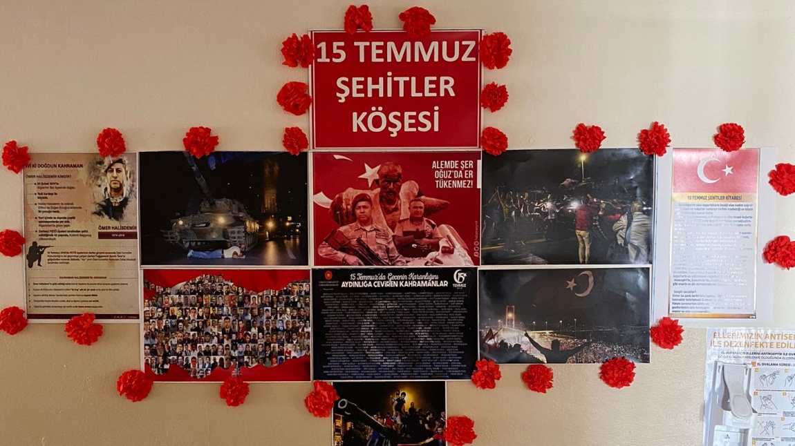 15 TEMMUZ ŞEHİTLERİ KÖŞEMİZ